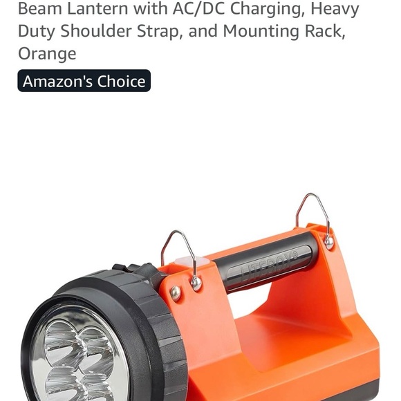 Streamlight Orange  LED Lantern with AC/DC Charging - Picture 1 of 13